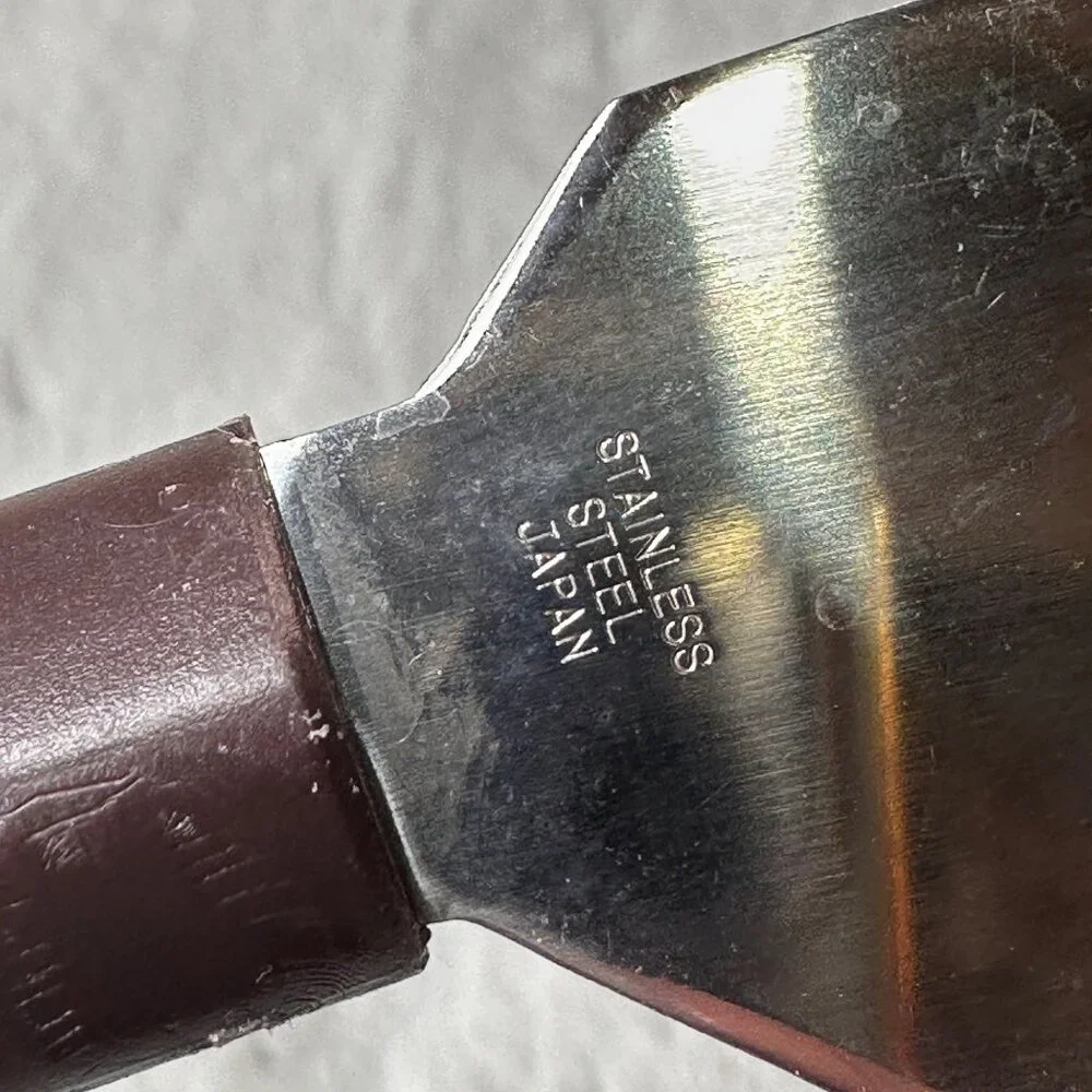 Vintage Knife 3 in 1 Cut Slice Serve Stainless Japan Charcuterie